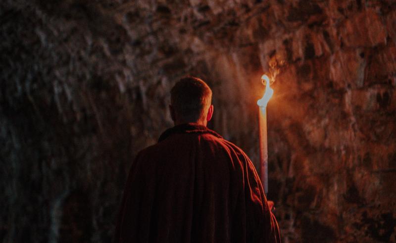 Torchlight walk